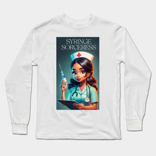 Syringe Sorceress Long Sleeve T-Shirt